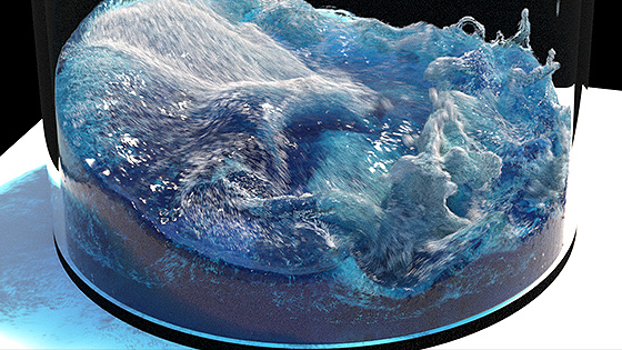 GPU Liquid Foam Simulation