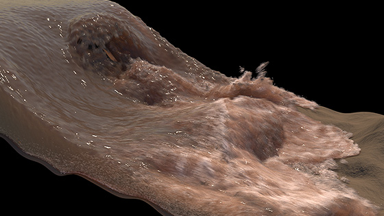 FumeFX PBD Liquid Rendering