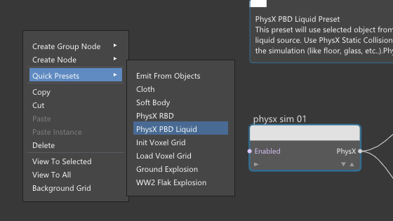 Quick Liquid Presets for 3ds max.